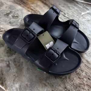 Goodfellow Blue Men’s Slides Size 10 NWT